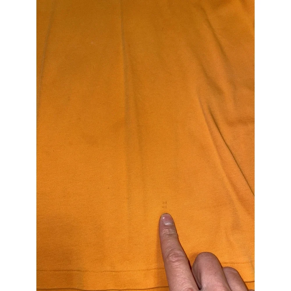 Polo Ralph Lauren Orange Collared Dress Shirt - Medium